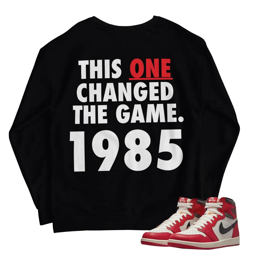 Retro 1 "Lost & Found" Sole Sweatshirt