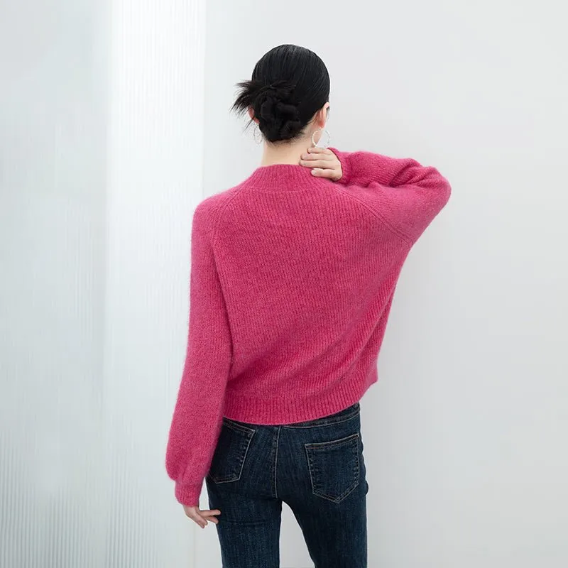 Rose Oversize Wool Sweater