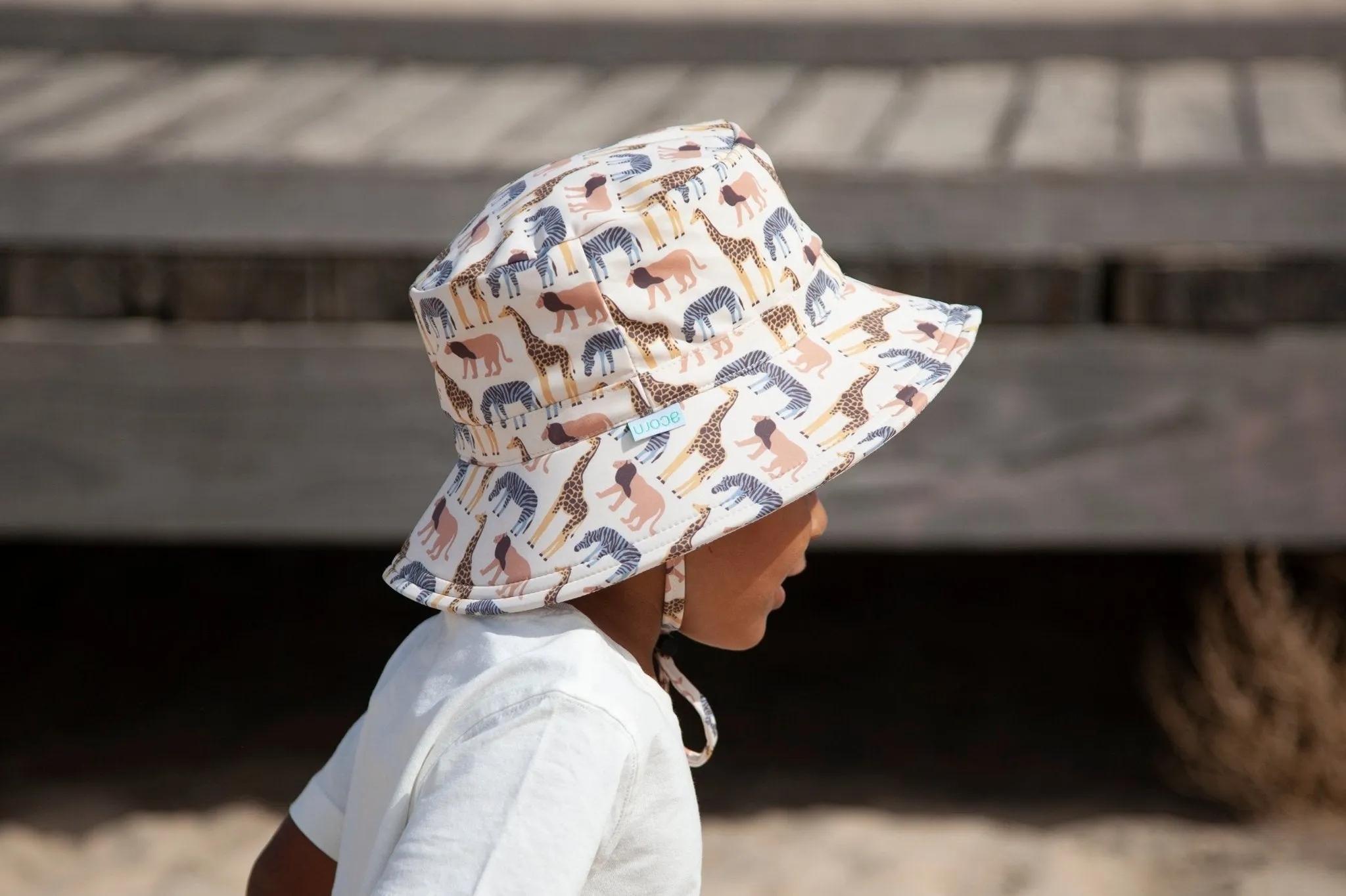 Safari Wide Brim Swim Bucket Hat