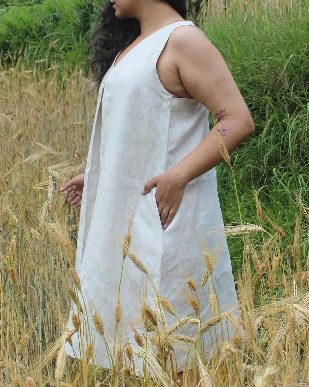 Salaar Wheat Hemp Sundress