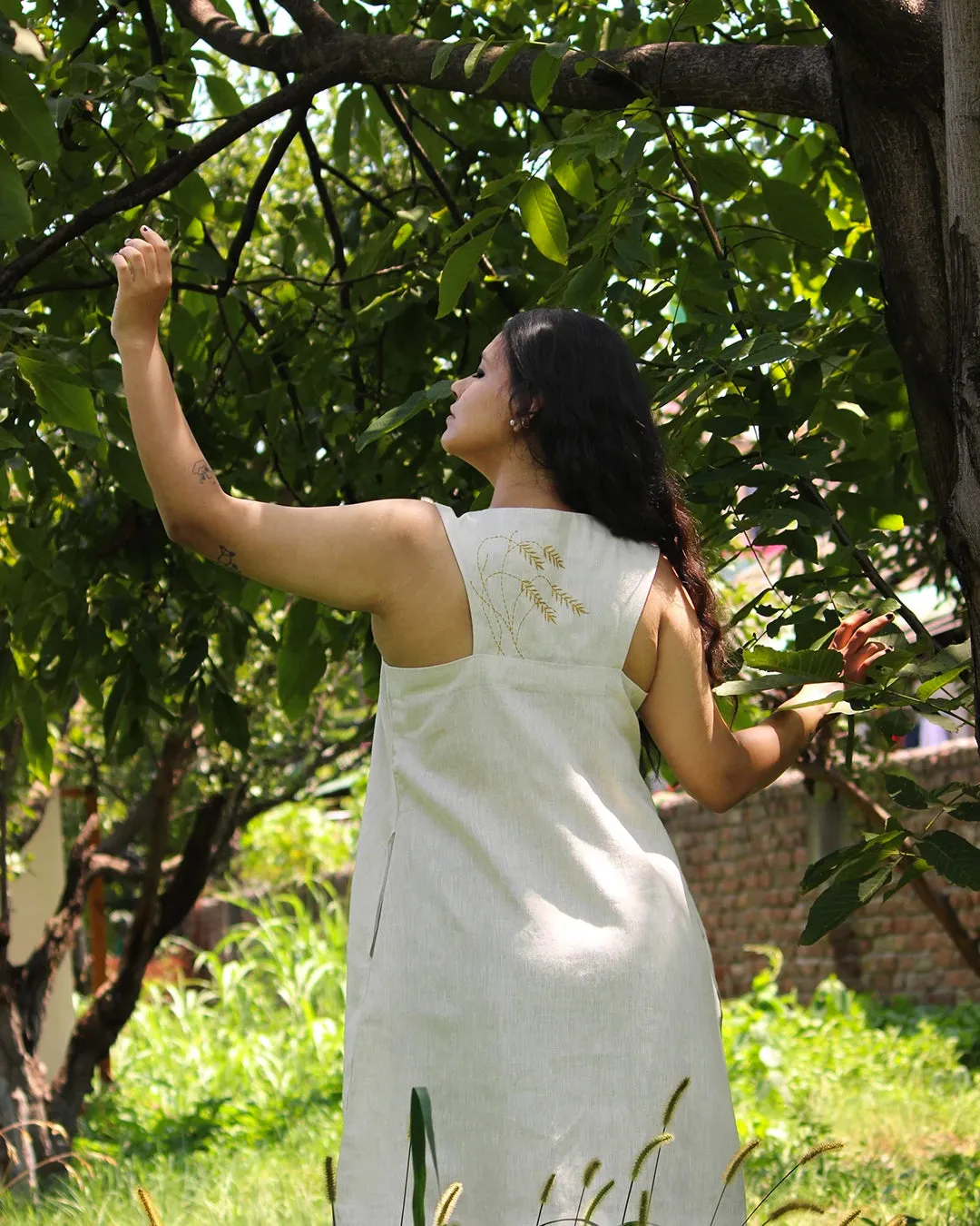 Salaar Wheat Hemp Sundress