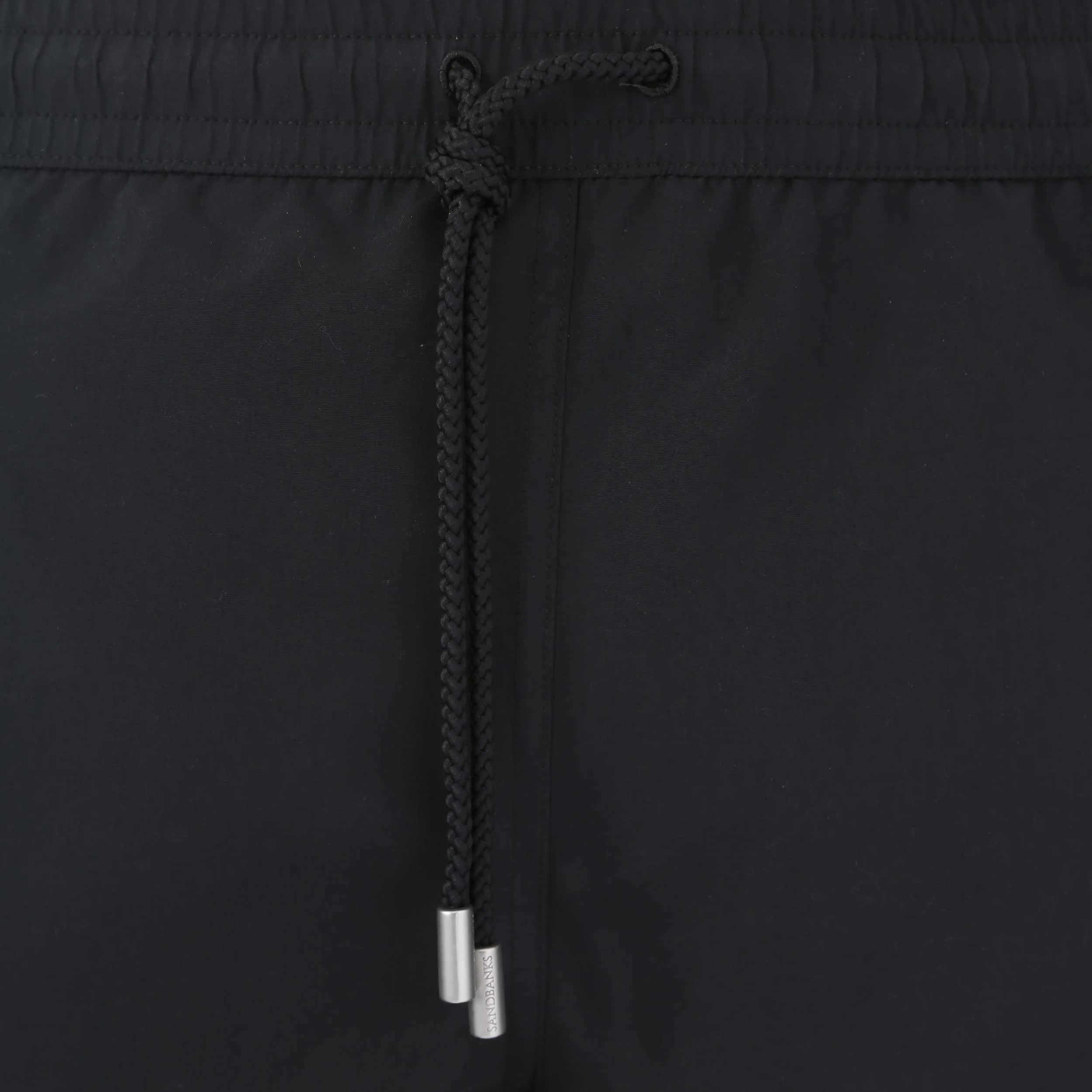 Sandbanks Retro Swim Shorts in Black