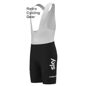 sky Retro Bib Cycling Shorts