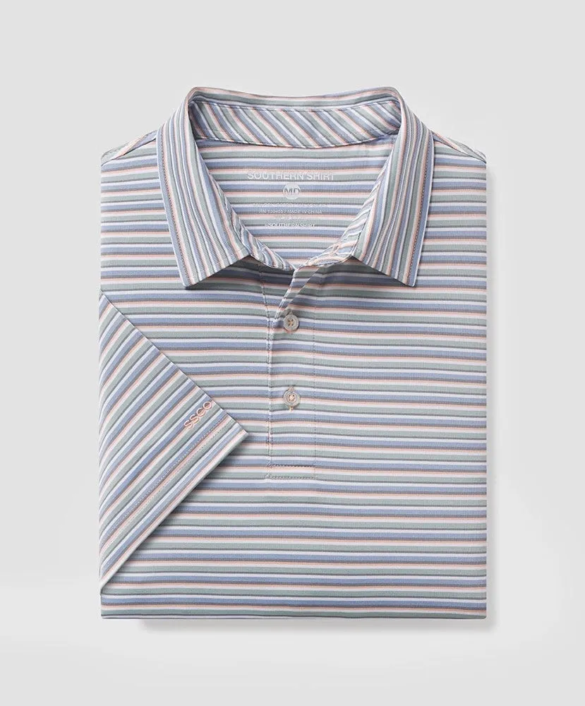 Southern Shirt Co - Tybee Stripe Polo