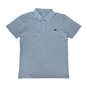 Southern Swing Performance Polo - Sky Blue