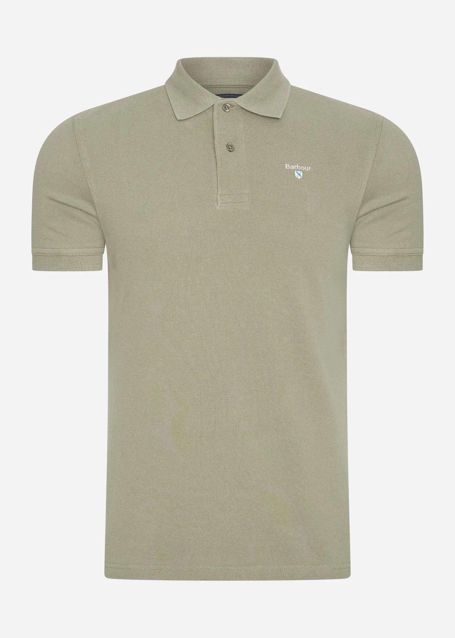 Sports polo - dusty green