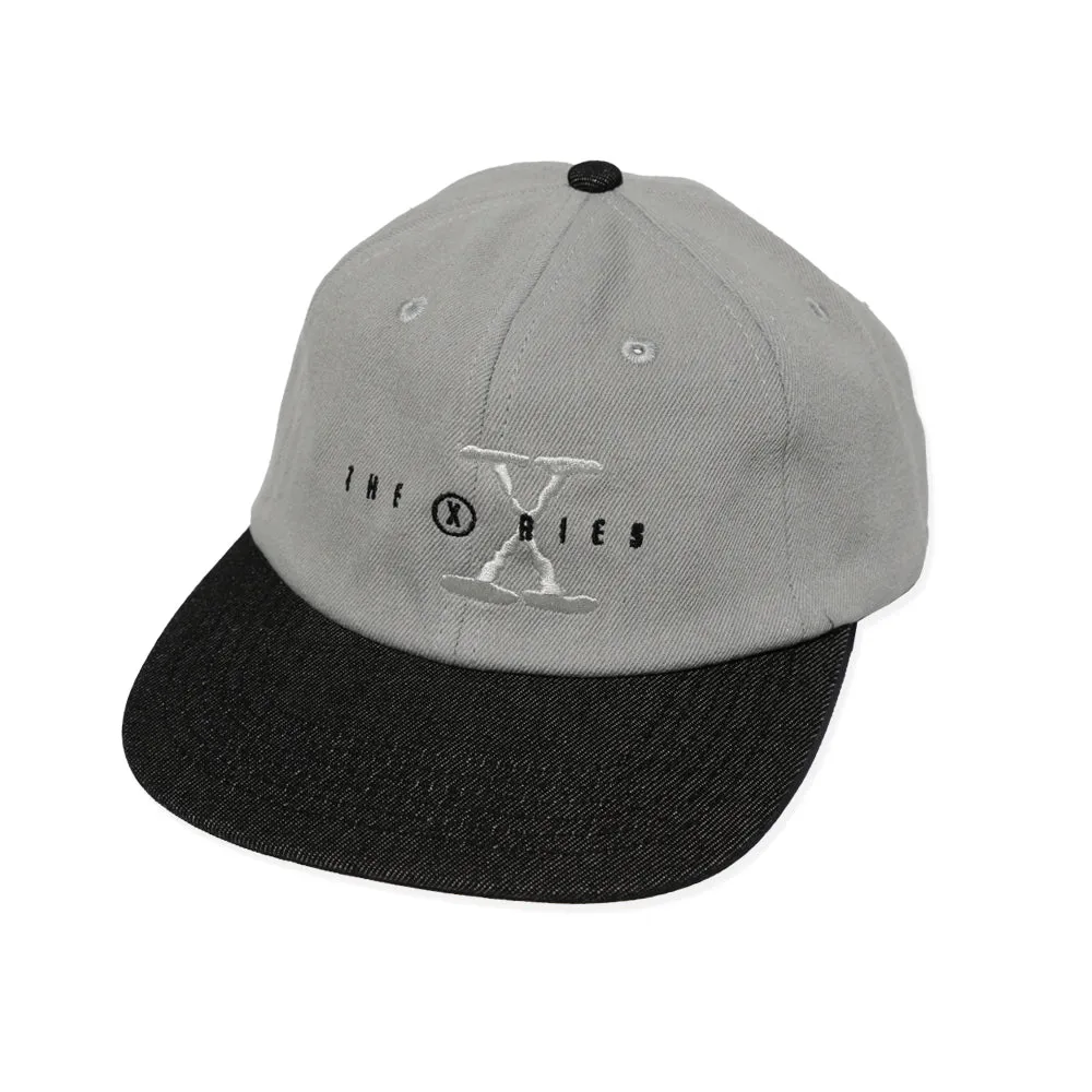 Theories Paranormal Snapback Hat Grey Denim