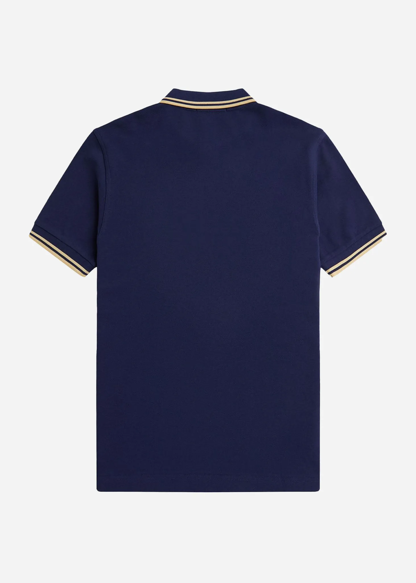 Twin tipped Fred Perry shirt - french navy ice cream