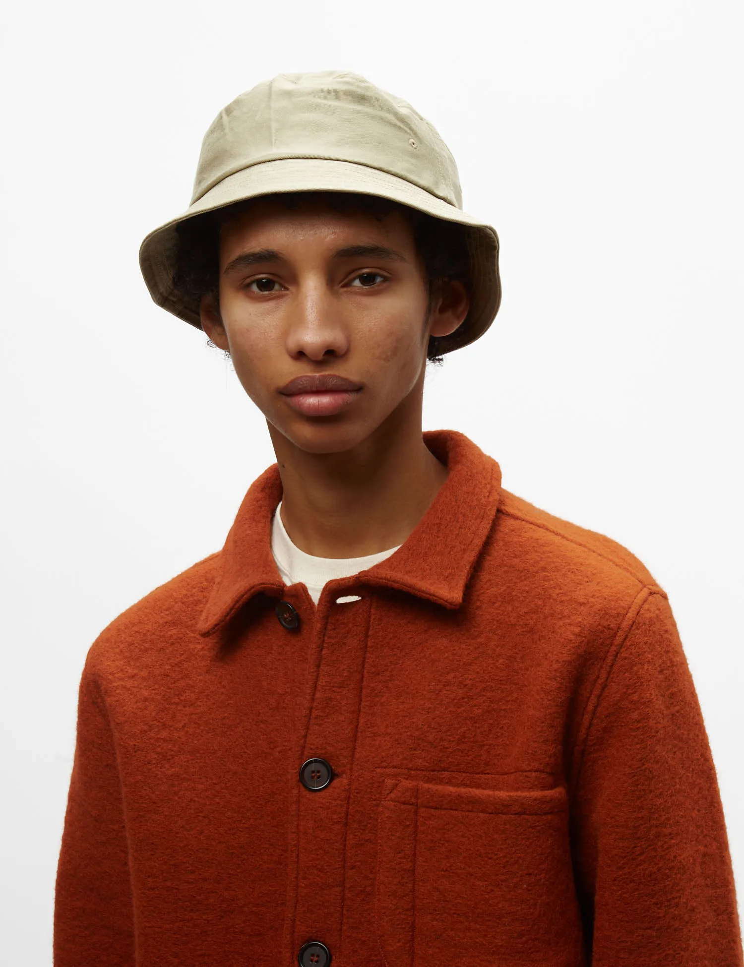 Universal Works Beach Hat (Twill) - Stone