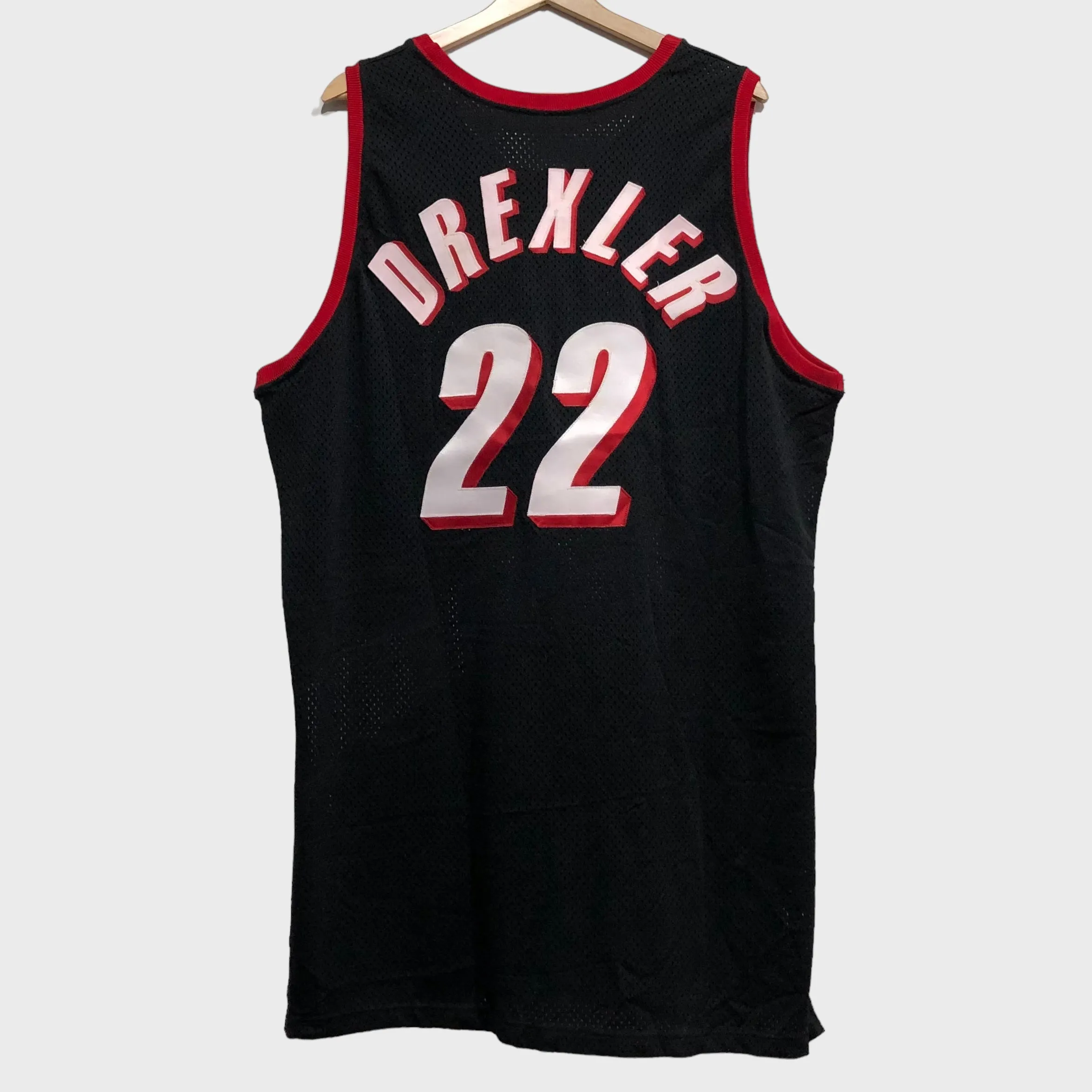 Vintage Clyde Drexler Portland Trail Blazers Jersey Authentic XL