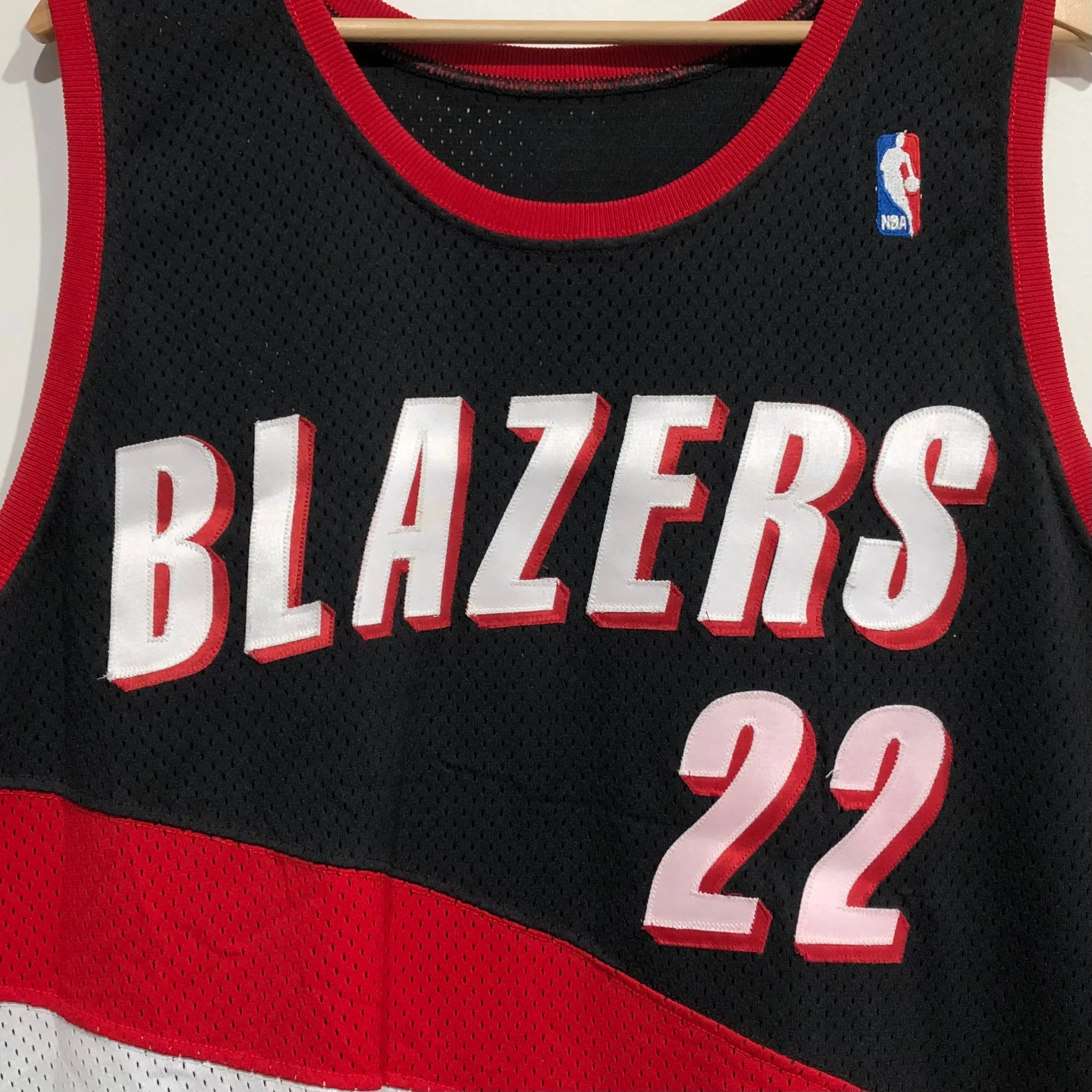 Vintage Clyde Drexler Portland Trail Blazers Jersey Authentic XL