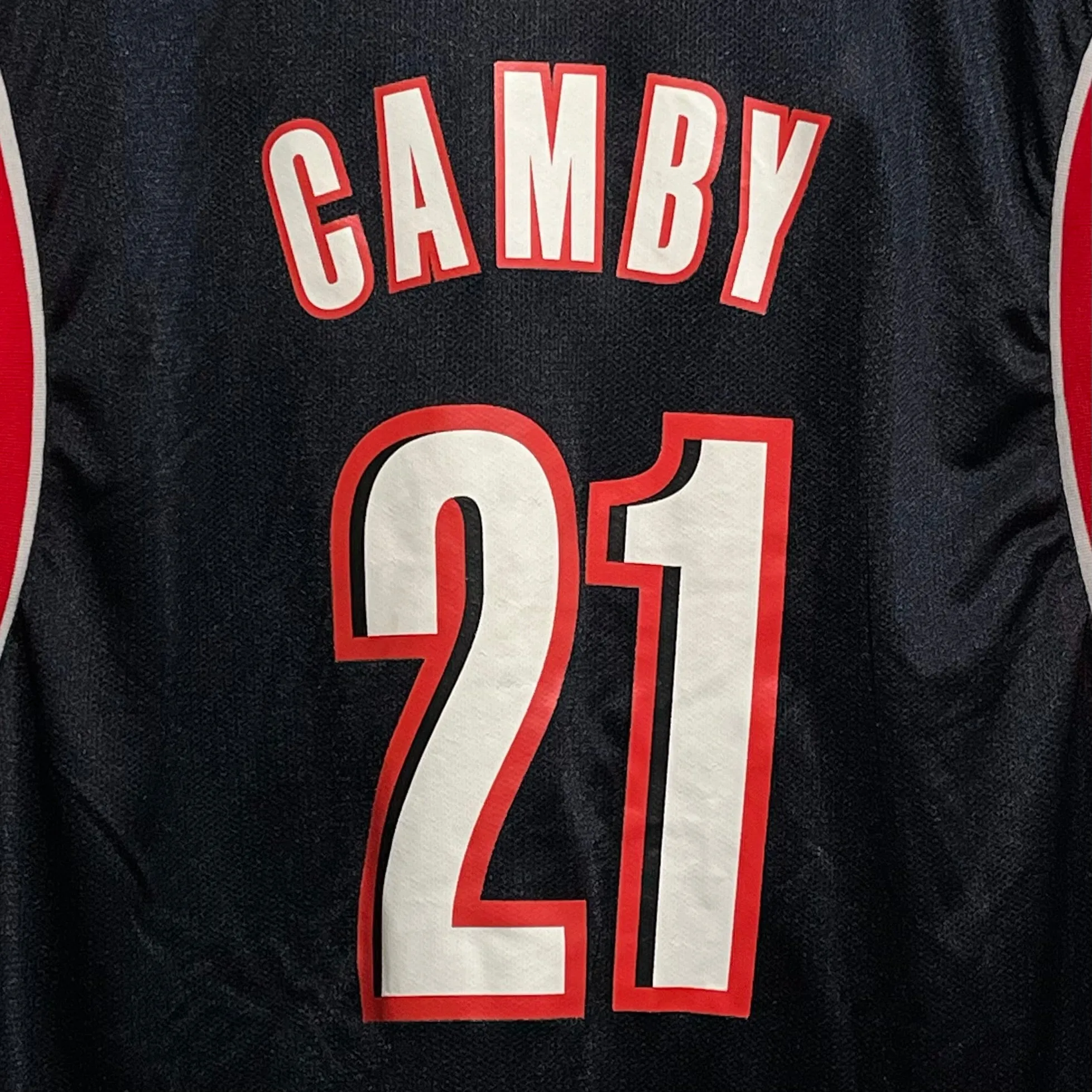 Vintage Marcus Camby Portland Trail Blazers Jersey 2XL