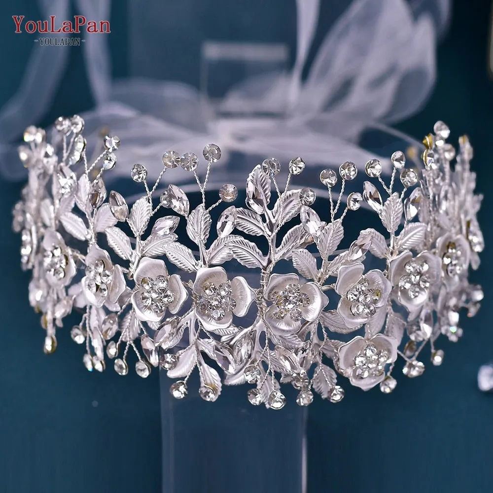 Wedding Dresses Belt | Alloy Flower Crystal Belts for Bride | Women Waistband