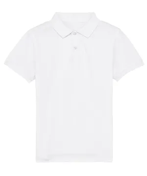 White - Mini sprinter kids polo (STPK908)